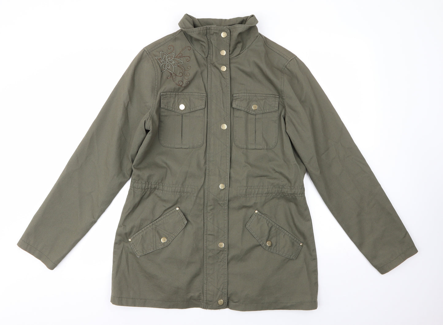 Peacocks Womens Green   Jacket  Size 12