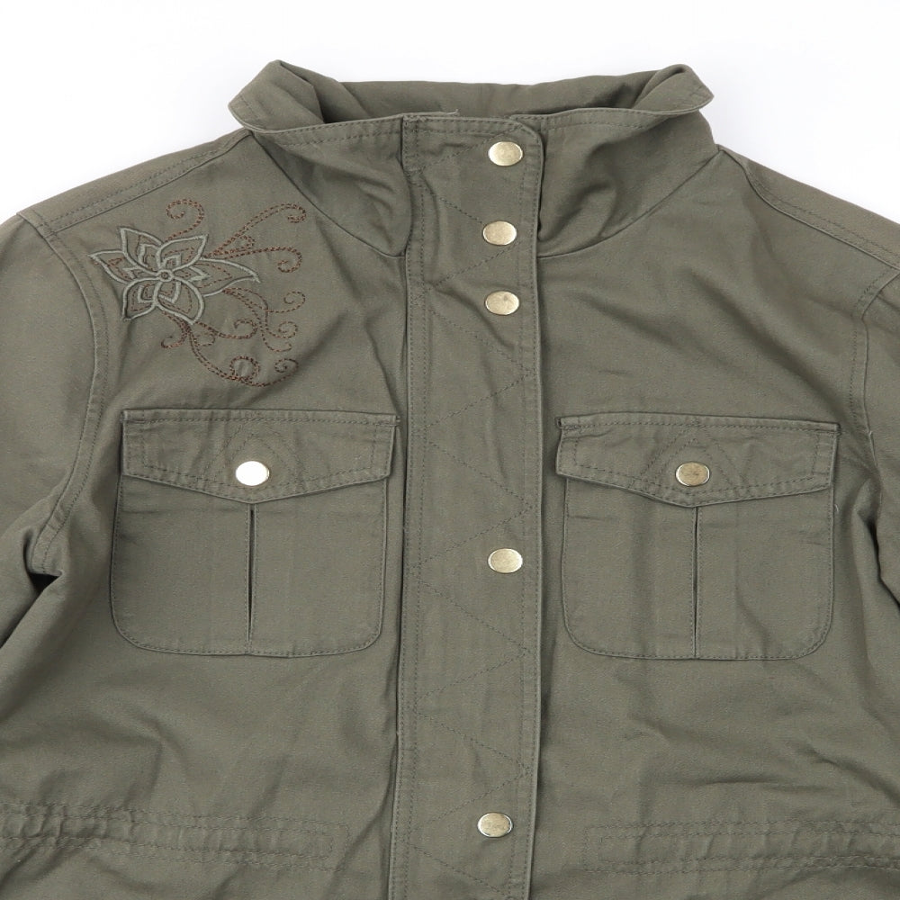 Peacocks Womens Green   Jacket  Size 12