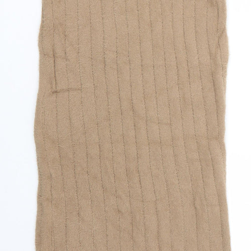 QED London Womens Brown  Acrylic Straight & Pencil Skirt Size M
