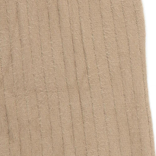 QED London Womens Brown  Acrylic Straight & Pencil Skirt Size M