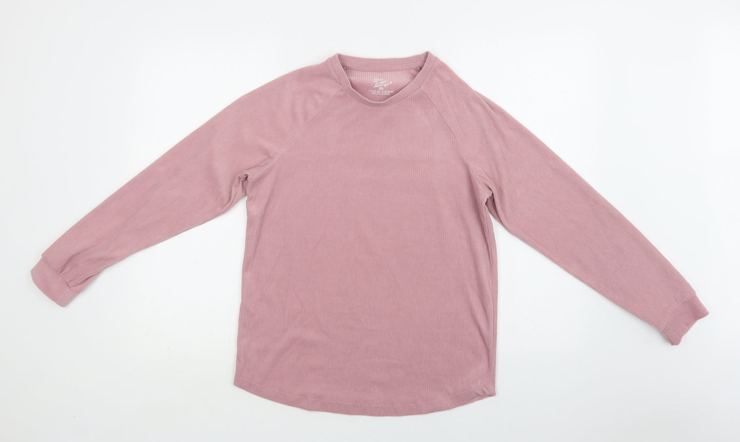 Primark Womens Pink  Polyester Top Lounge Set Size XS