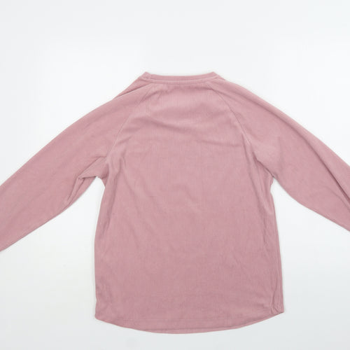 Primark Womens Pink  Polyester Top Lounge Set Size XS