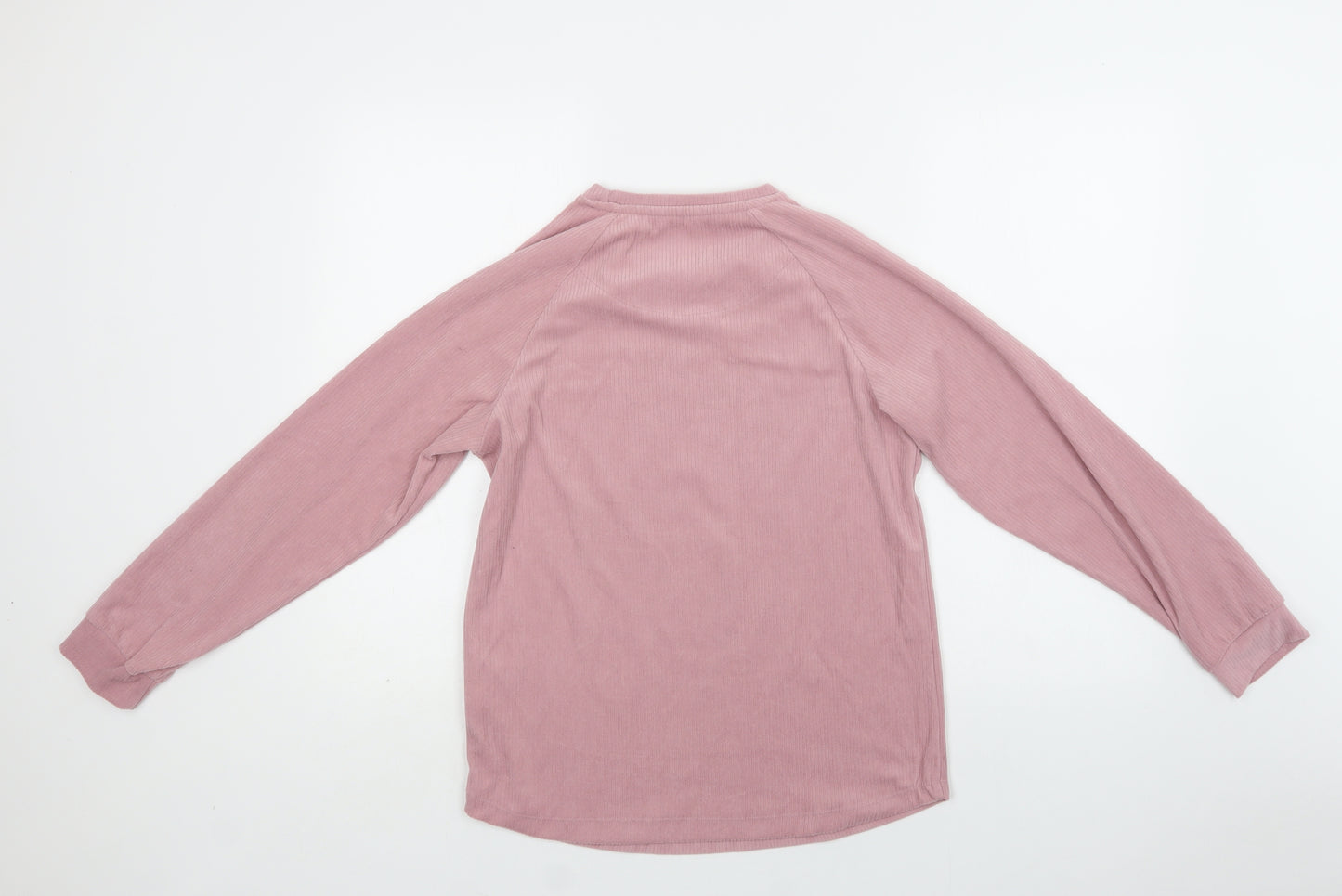 Primark Womens Pink  Polyester Top Lounge Set Size XS