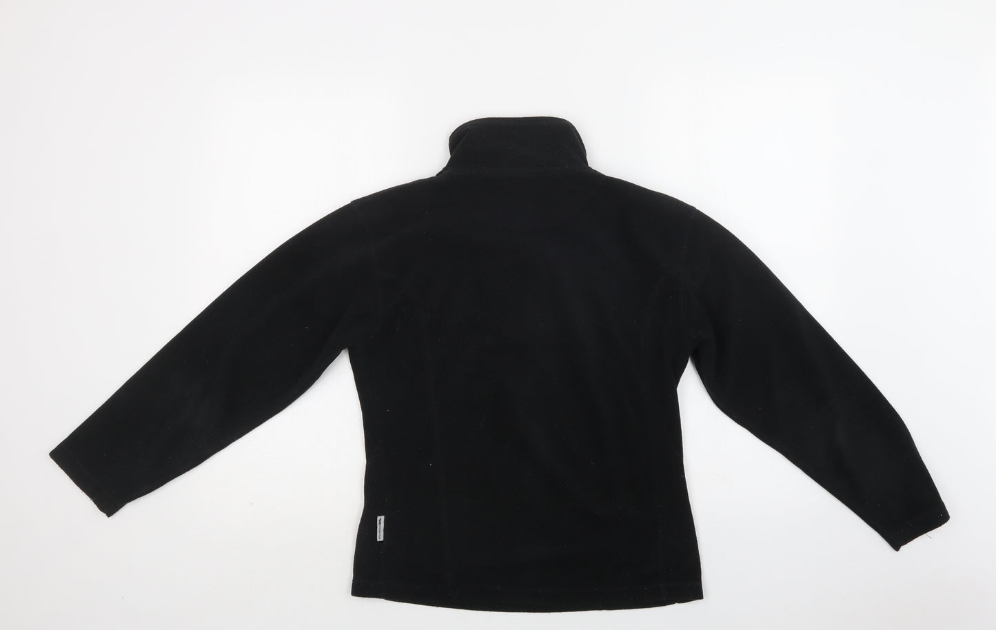 Trespass Womens Black  Polyester Henley Sweatshirt Size S  Zip