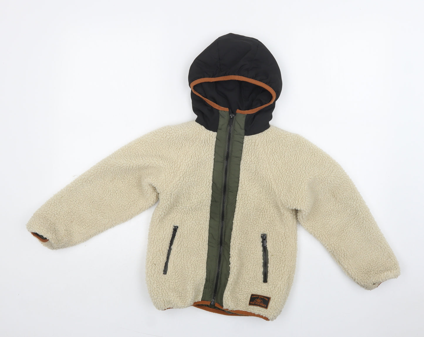 Studio Retail Boys Beige   Jacket  Size 7-8 Years  Zip