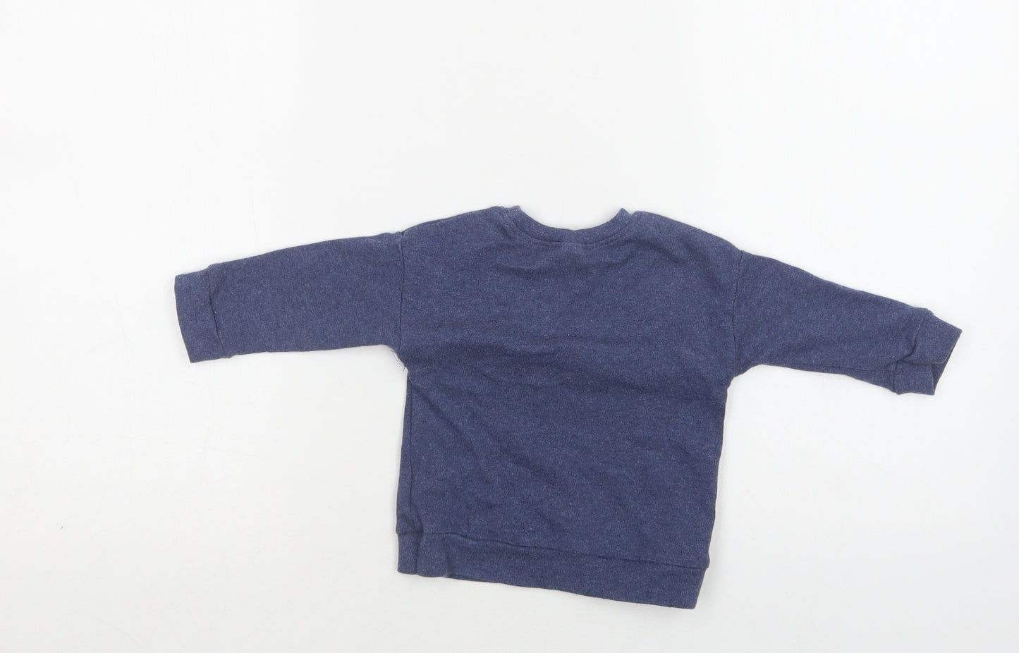 NEXT Baby Blue  Cotton Pullover Jumper Size 6-9 Months