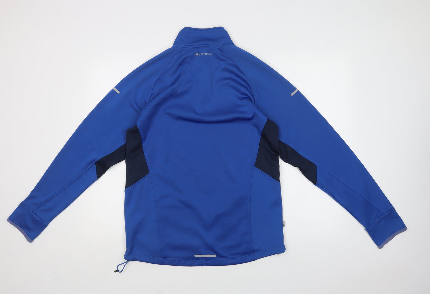 Karrimor Mens Blue  Polyester Henley Sweatshirt Size M