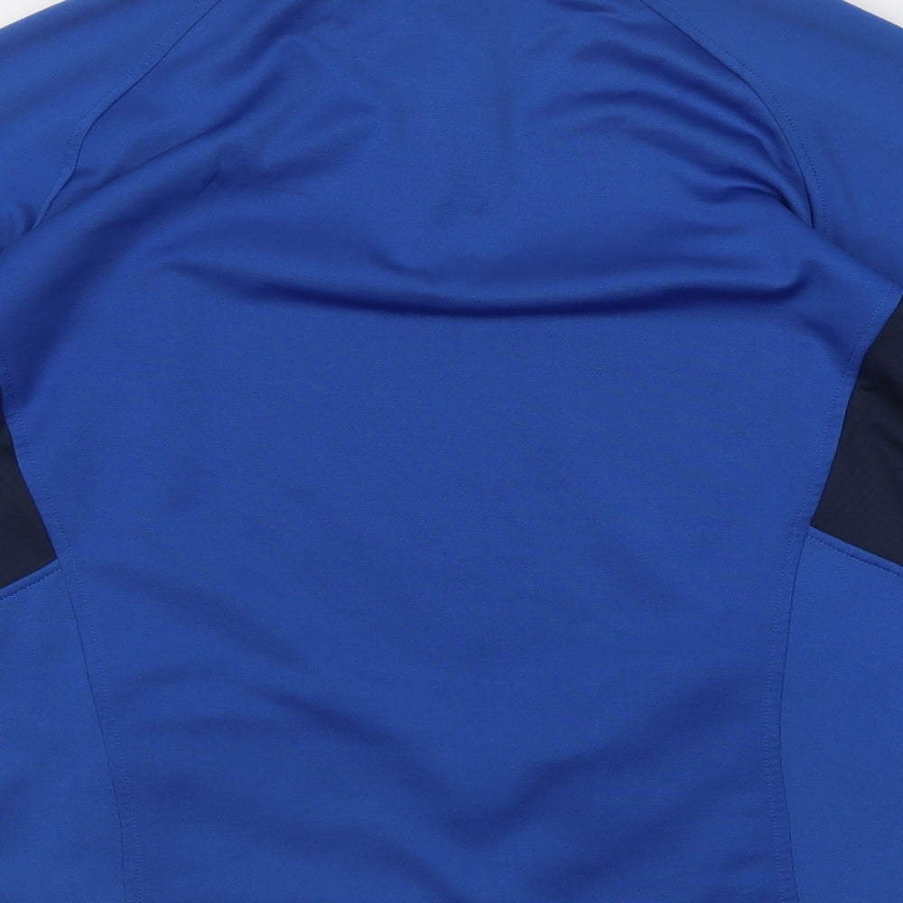 Karrimor Mens Blue  Polyester Henley Sweatshirt Size M