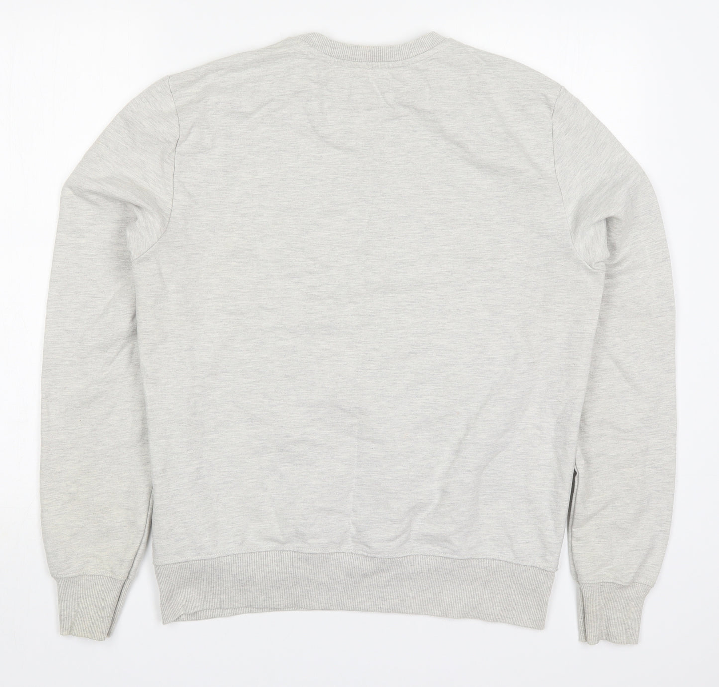 Cedar Wood State Mens Grey  Cotton Pullover Sweatshirt Size L   - My Tent Or Yours