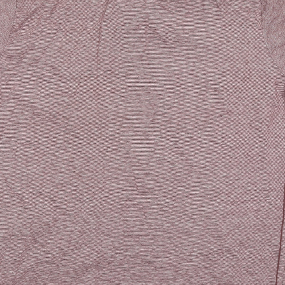 Easy Mens Red  Cotton  Polo Size XL Collared Pullover