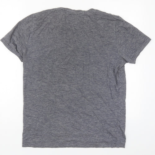 NEXT Mens Blue  Cotton  T-Shirt Size M Crew Neck  - Sun Kiss Bliss