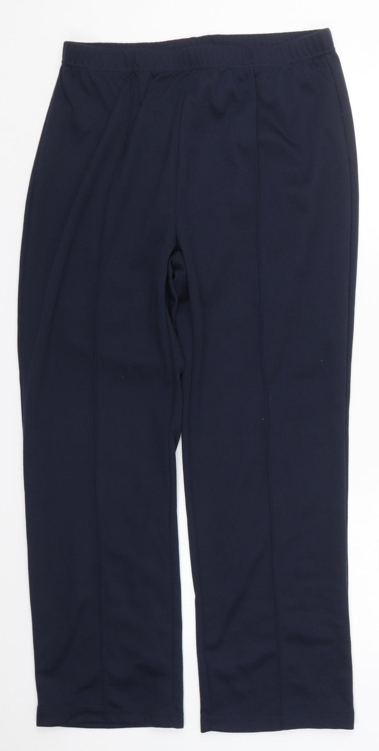 Damart Womens Blue  Polyester Rain Trousers Trousers Size 14 L27 in Regular