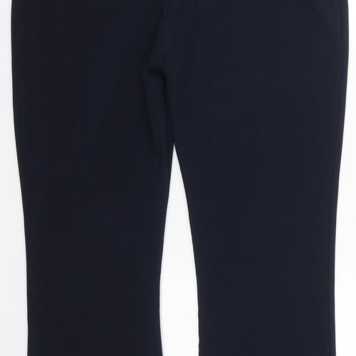 Preworn Womens Blue  Polyester Trousers  Size 18 L26 in Regular