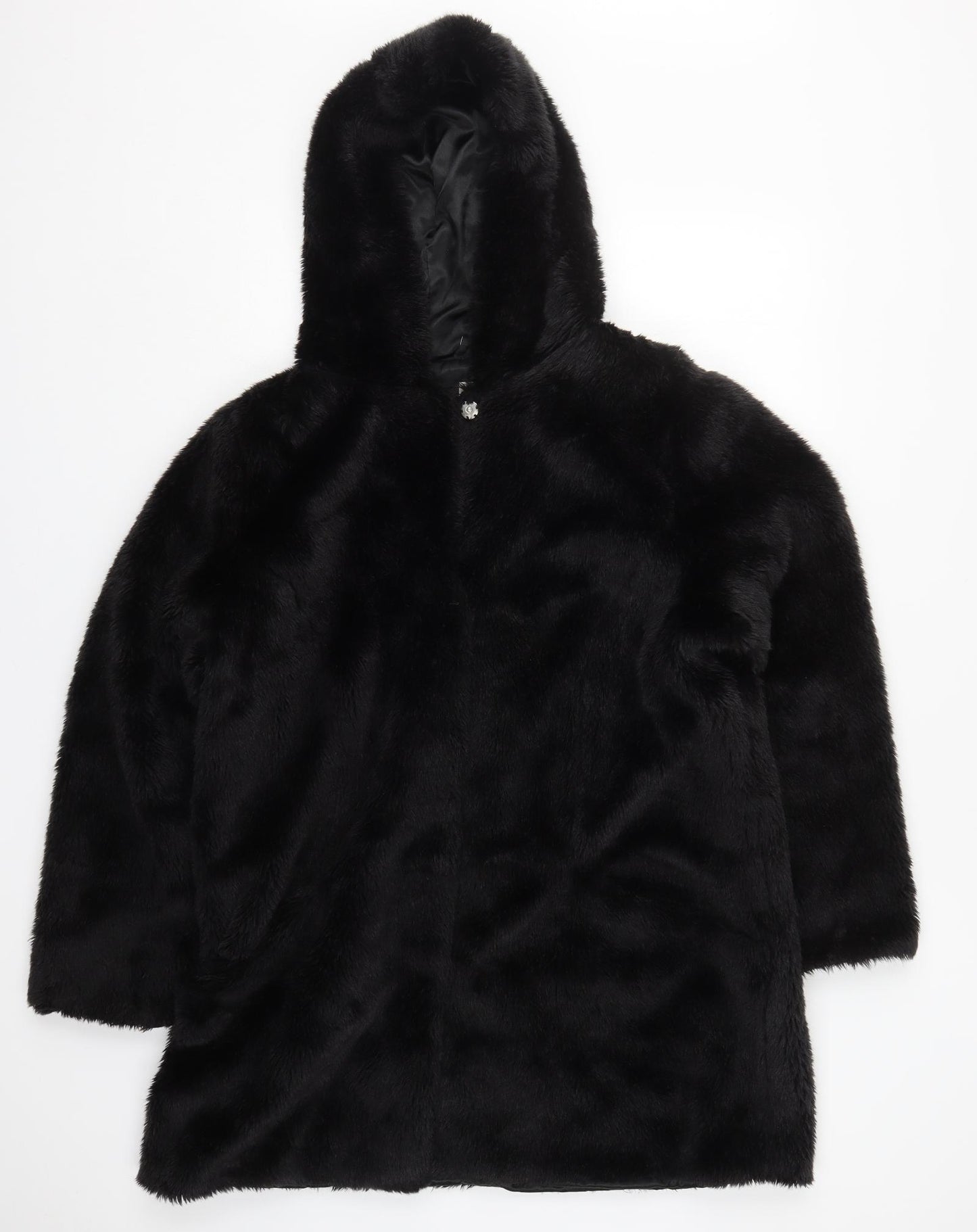 George Womens Black   Overcoat Coat Size 20  Button