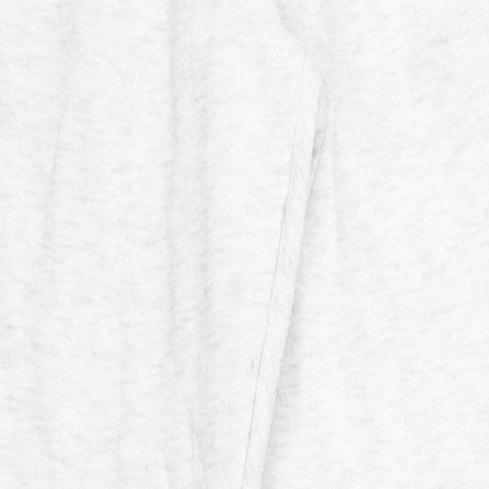 Primark Womens Grey  Polyester Sweatpants Trousers Size 4 L26 in Regular Drawstring