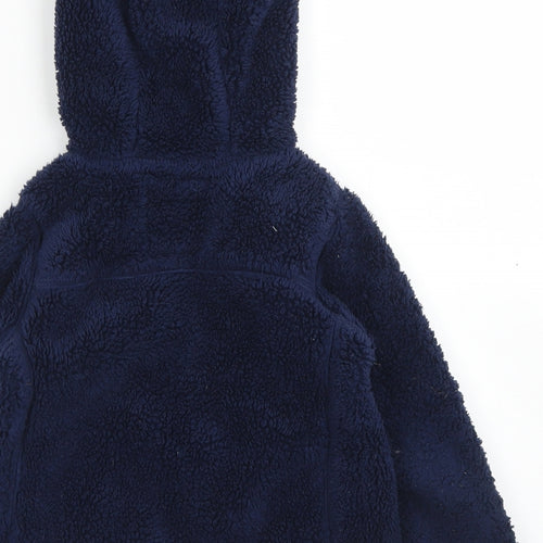 M&S Boys Blue   Jacket  Size 4-5 Years  Zip