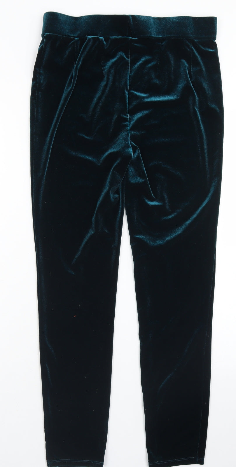 Studio Womens Blue  Polyester Capri Leggings Size 12 L27 in