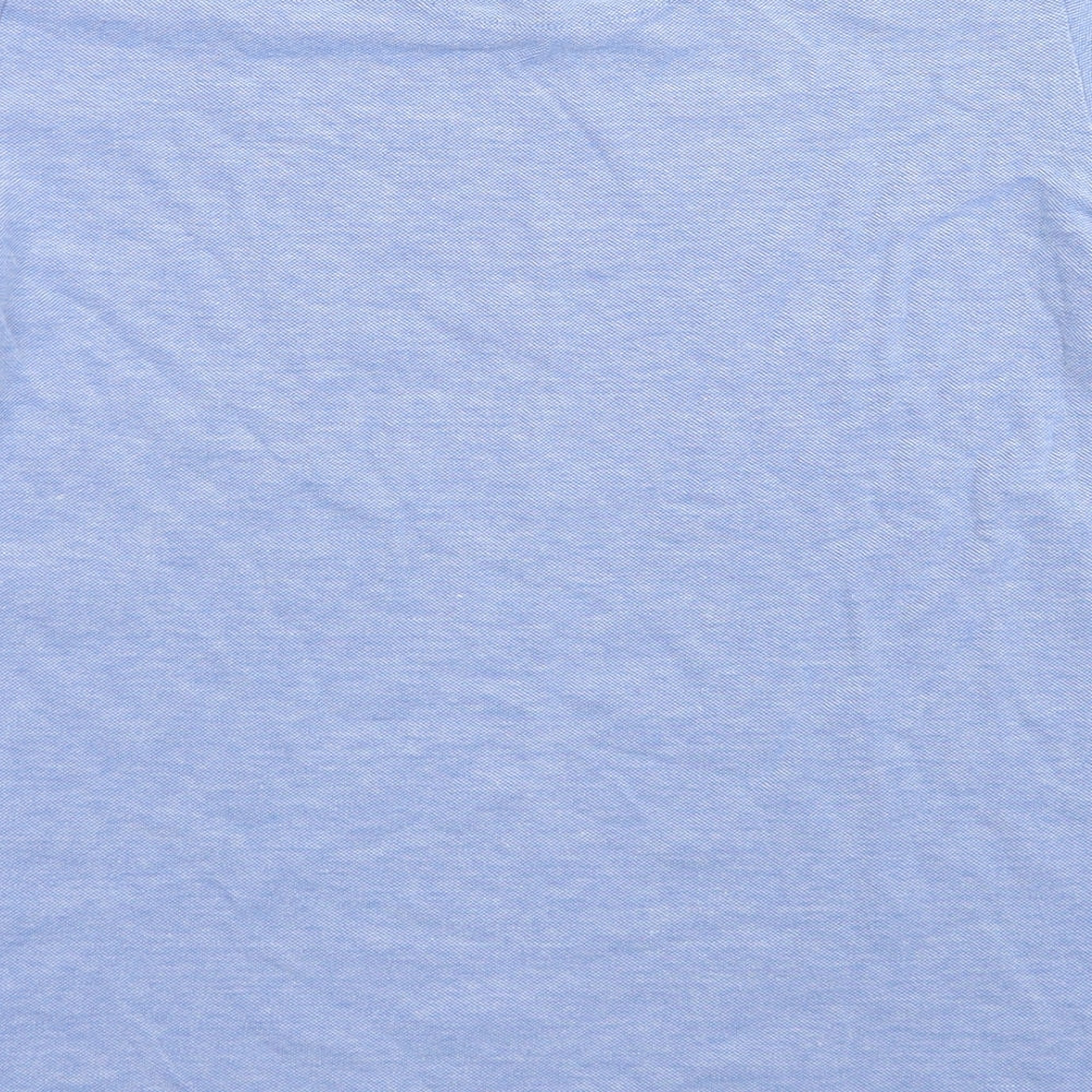 Jasper Conran Boys Blue  Cotton Basic T-Shirt Size 13-14 Years Crew Neck