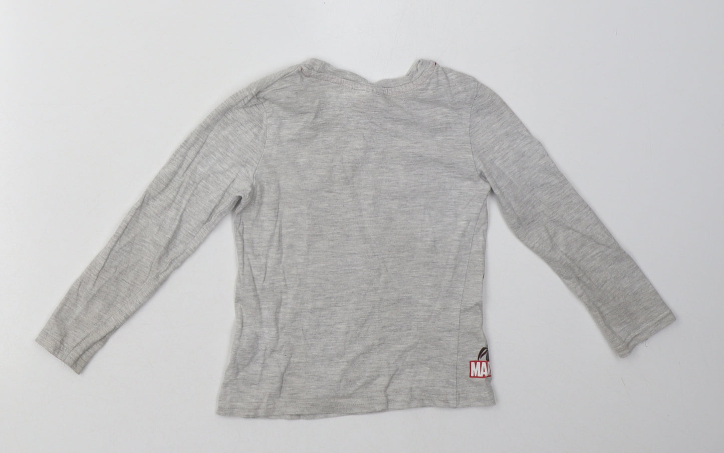 pep&co Boys Grey  Coir Basic Casual Size 3-4 Years Crew Neck Pullover - Spider-Man