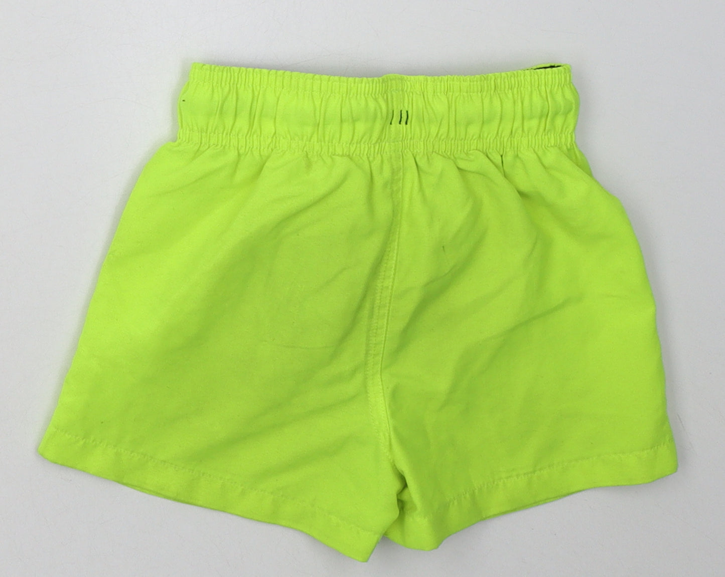 Nutmeg Boys Yellow  Polyester Sweat Shorts Size 2-3 Years  Regular Tie - miami beach