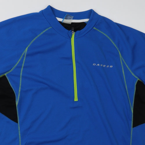 Dare 2B Mens Blue  Polyester Basic Casual Size XL Halter Zip