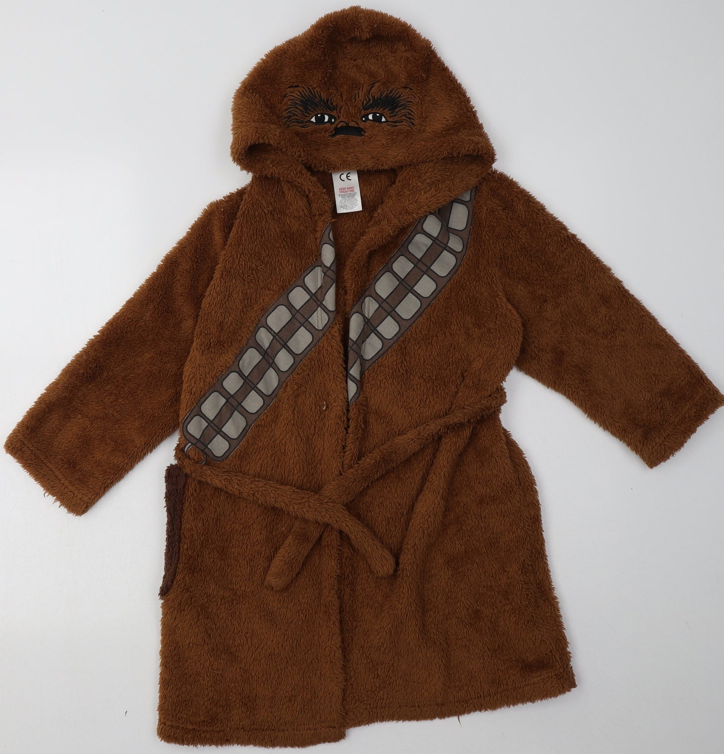Avon Boys Brown  Polyester  Gown Size 7-8 Years  Tie - Star Wars
