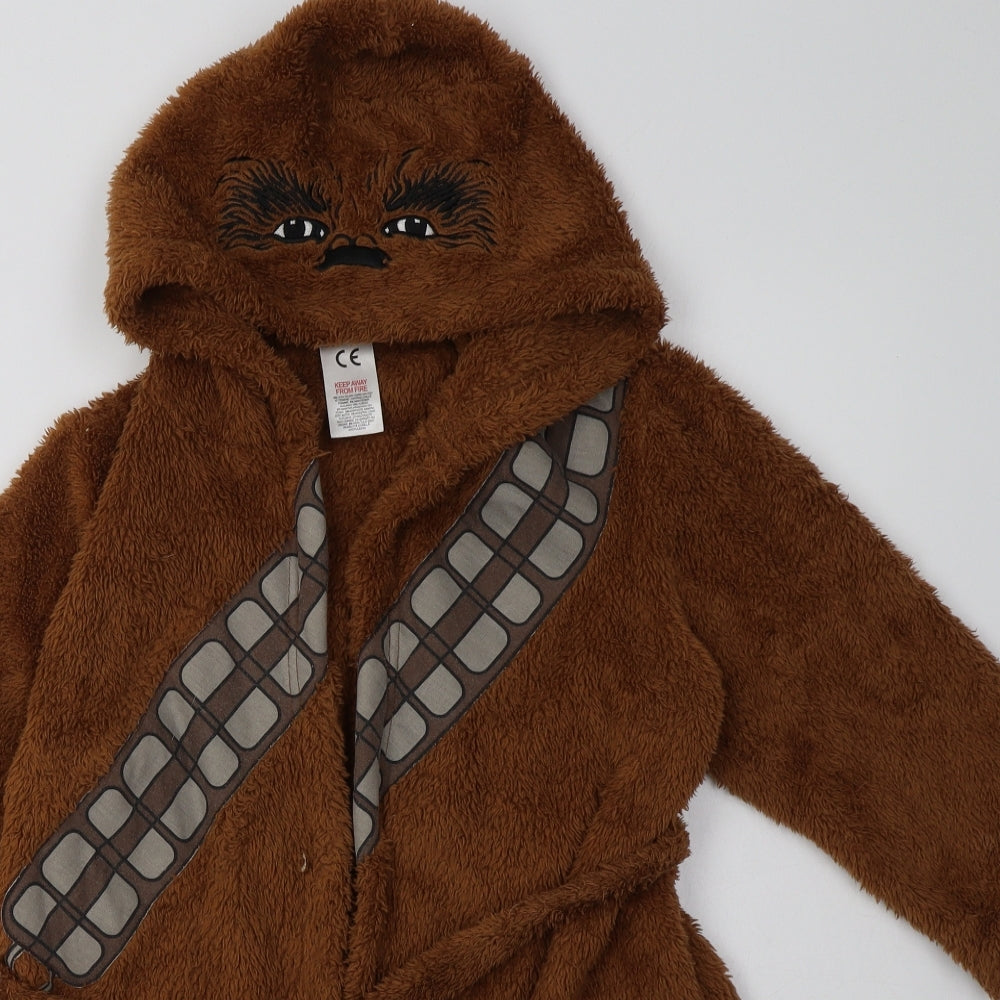 Avon Boys Brown  Polyester  Gown Size 7-8 Years  Tie - Star Wars