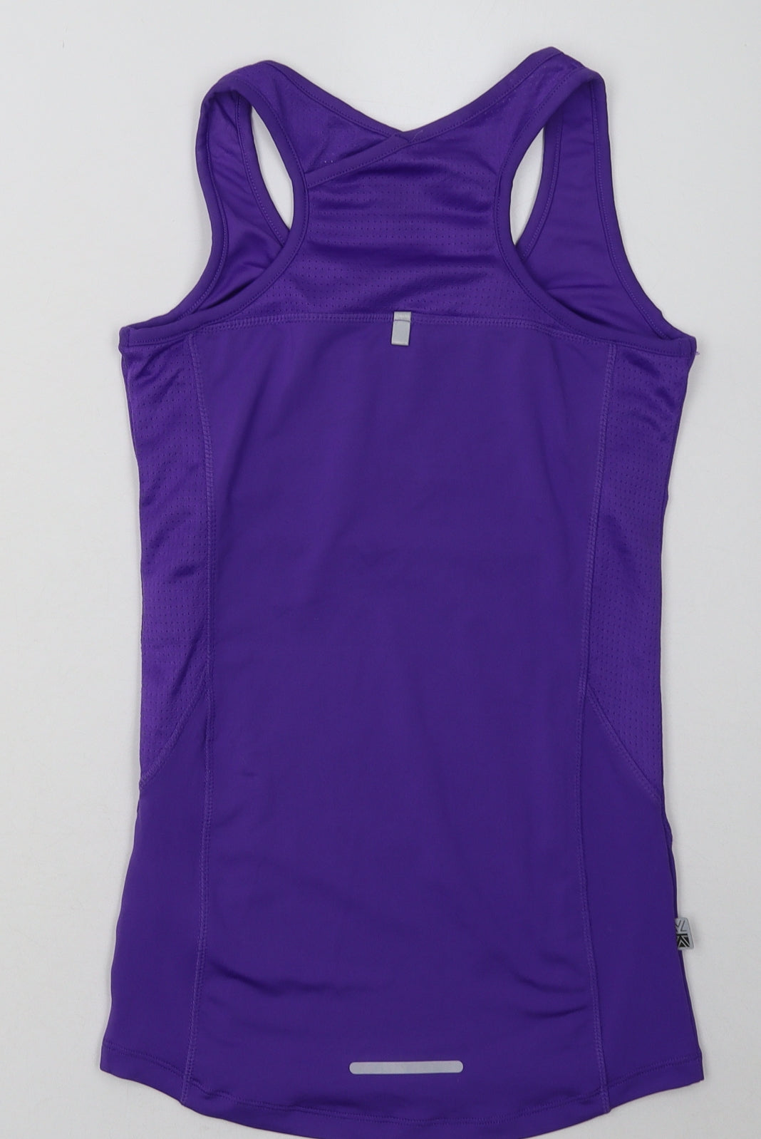 Karrimor Womens Purple  Polyester Basic Tank Size 8 Scoop Neck Pullover