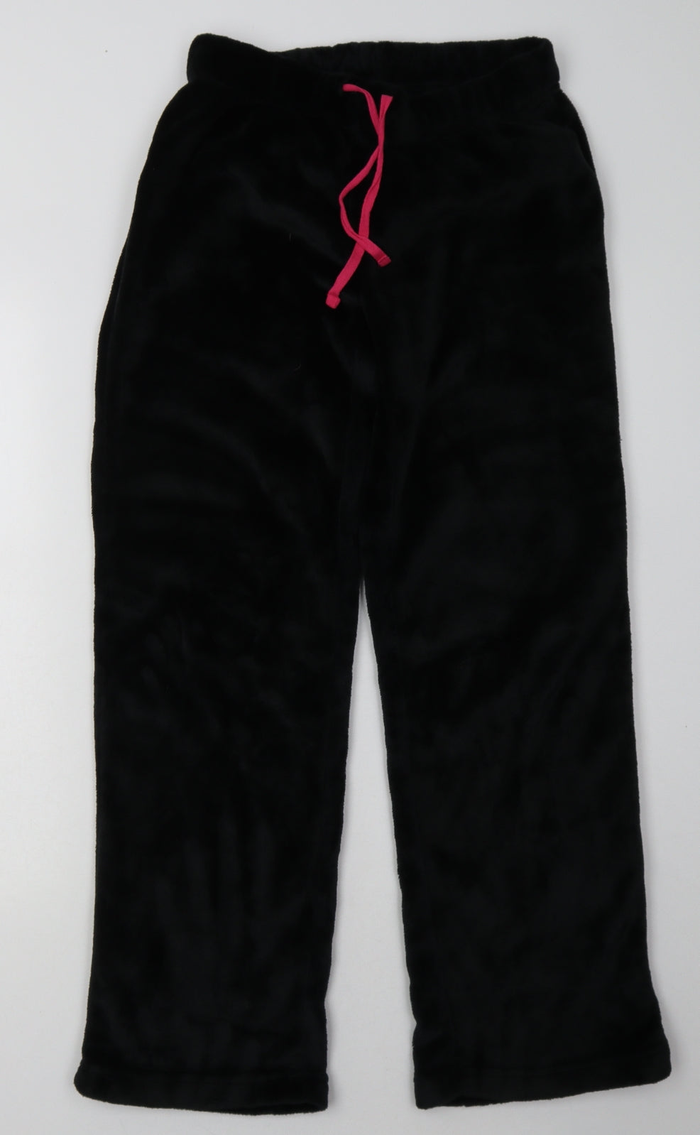 express gifts Womens Black  Polyester  Pyjama Pants Size S  Tie