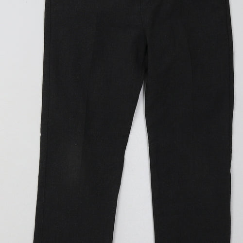 F&F Boys Grey  Polyester Capri Trousers Size 8-9 Years  Regular Hook & Eye - School Wear