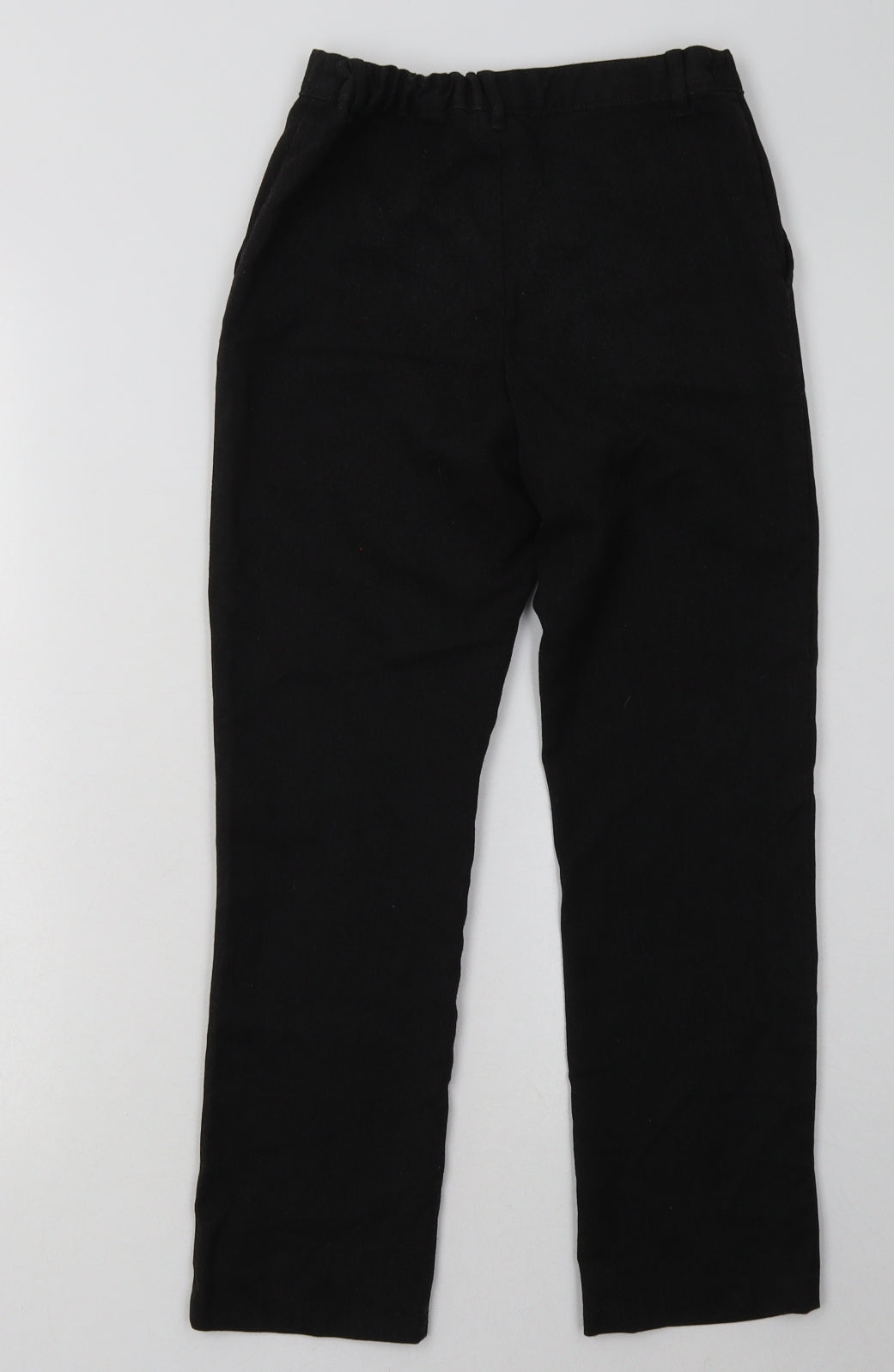George Boys Grey  Polyester Capri Trousers Size 9 Years  Regular Hook & Eye - School Wear