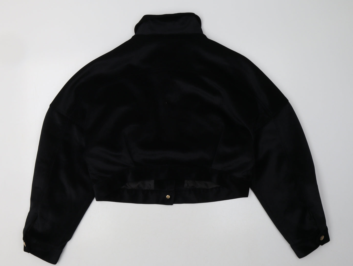 PRETTYLITTLETHING Womens Black   Jacket  Size 12  Buckle