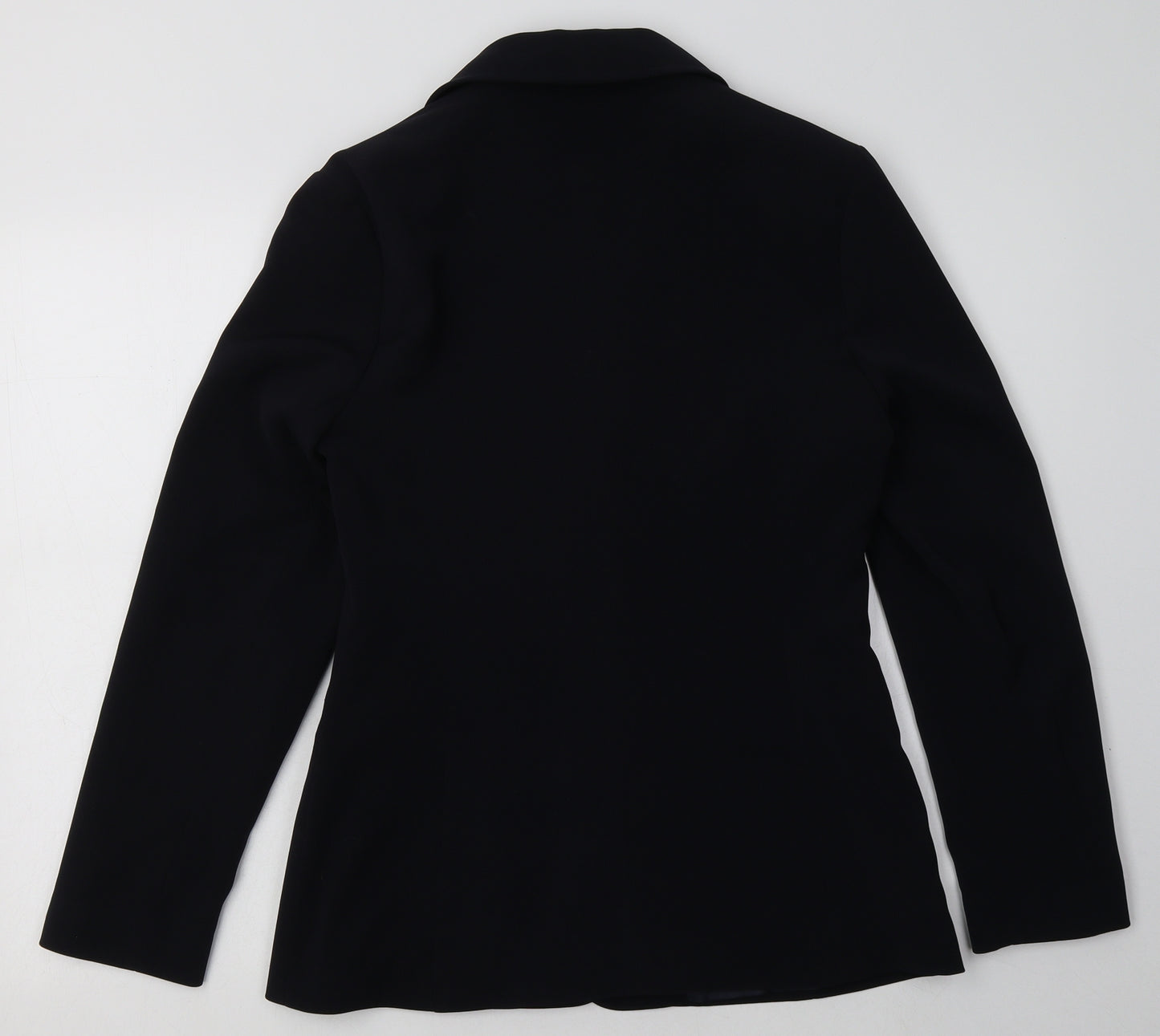 AMARANTO Womens Black   Jacket Blazer Size 10  Button