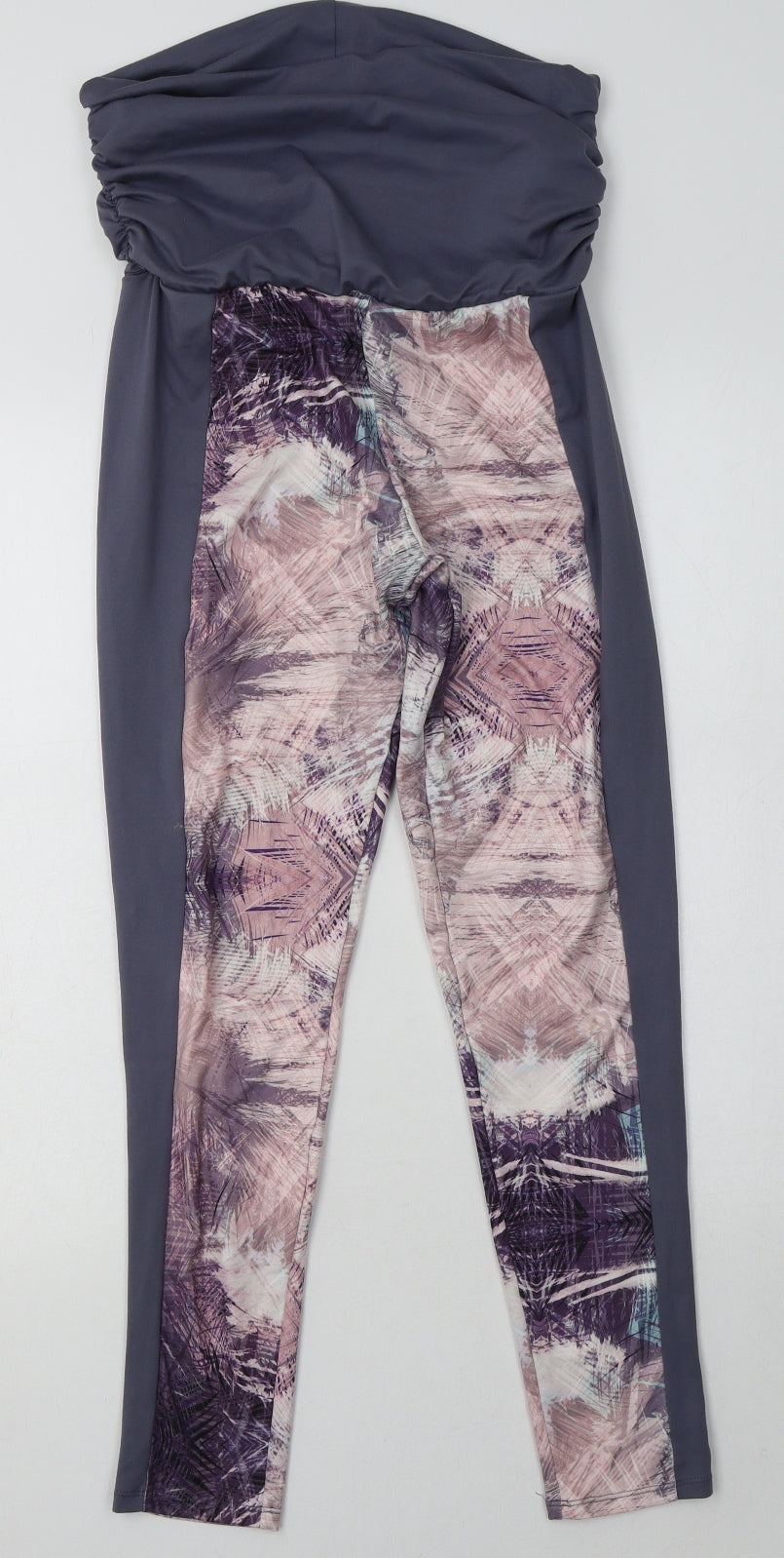 Debenhams Womens Purple Flecked Polyester Sweatpants Leggings Size M L28 in Regular