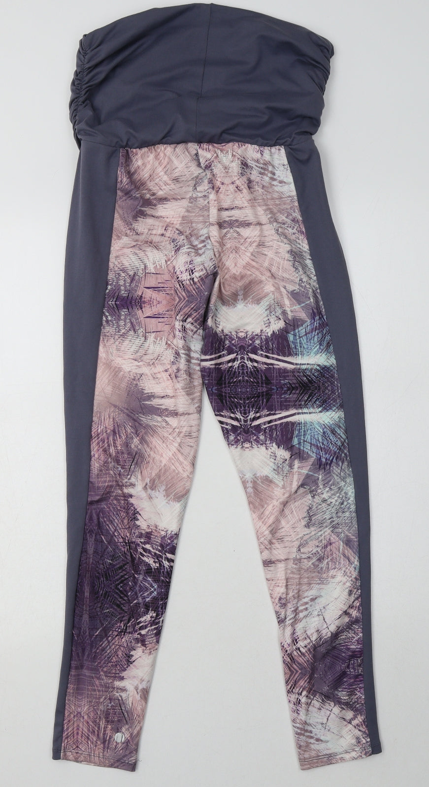 Debenhams Womens Purple Flecked Polyester Sweatpants Leggings Size M L28 in Regular