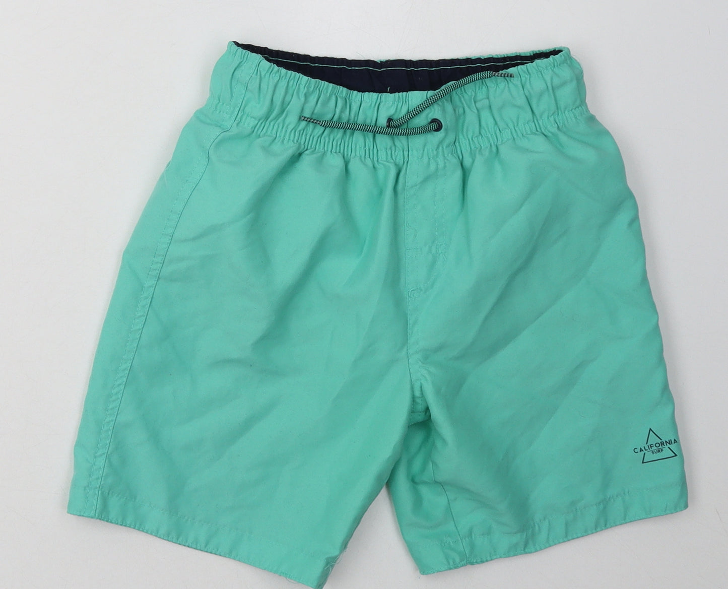 Primark Boys Green  Polyester Sweat Shorts Size 9-10 Years  Regular  - California