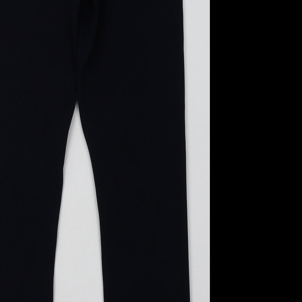 pinns Womens Blue  Polyester Trousers  Size 12 L30 in Regular