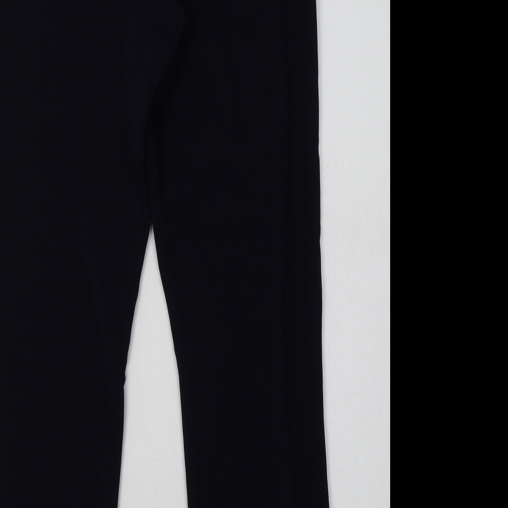 pinns Womens Blue  Polyester Trousers  Size 12 L30 in Regular