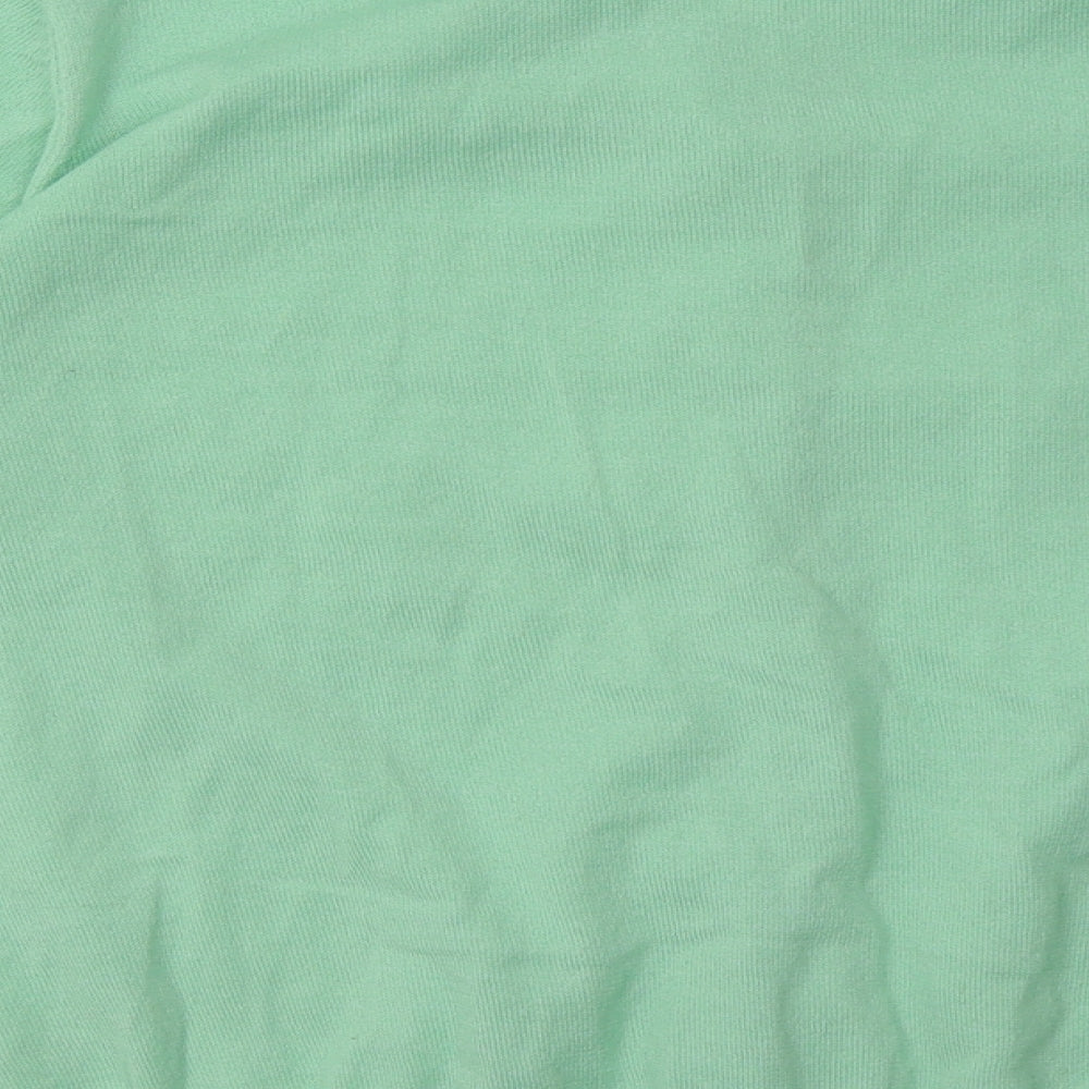 George Womens Green Crew Neck  Polyester Cardigan Jumper Size 18