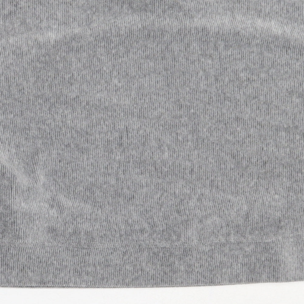 Zara Womens Grey  Polyester Pullover Sweatshirt Size S