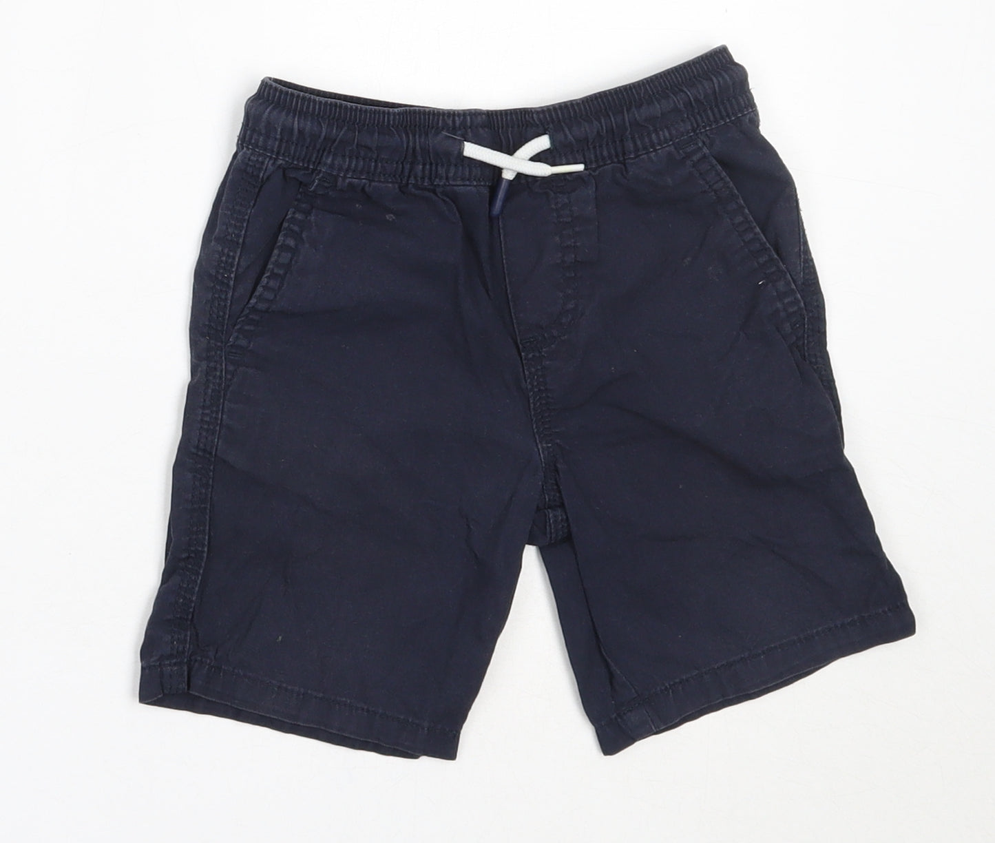 Primark Boys Blue  Cotton Bermuda Shorts Size 3-4 Years  Regular