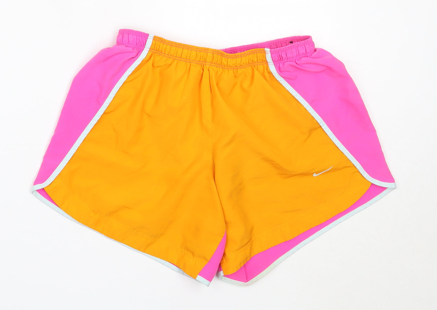 Nike Girls Pink  Polyester Bermuda Shorts Size 13-14 Years  Regular