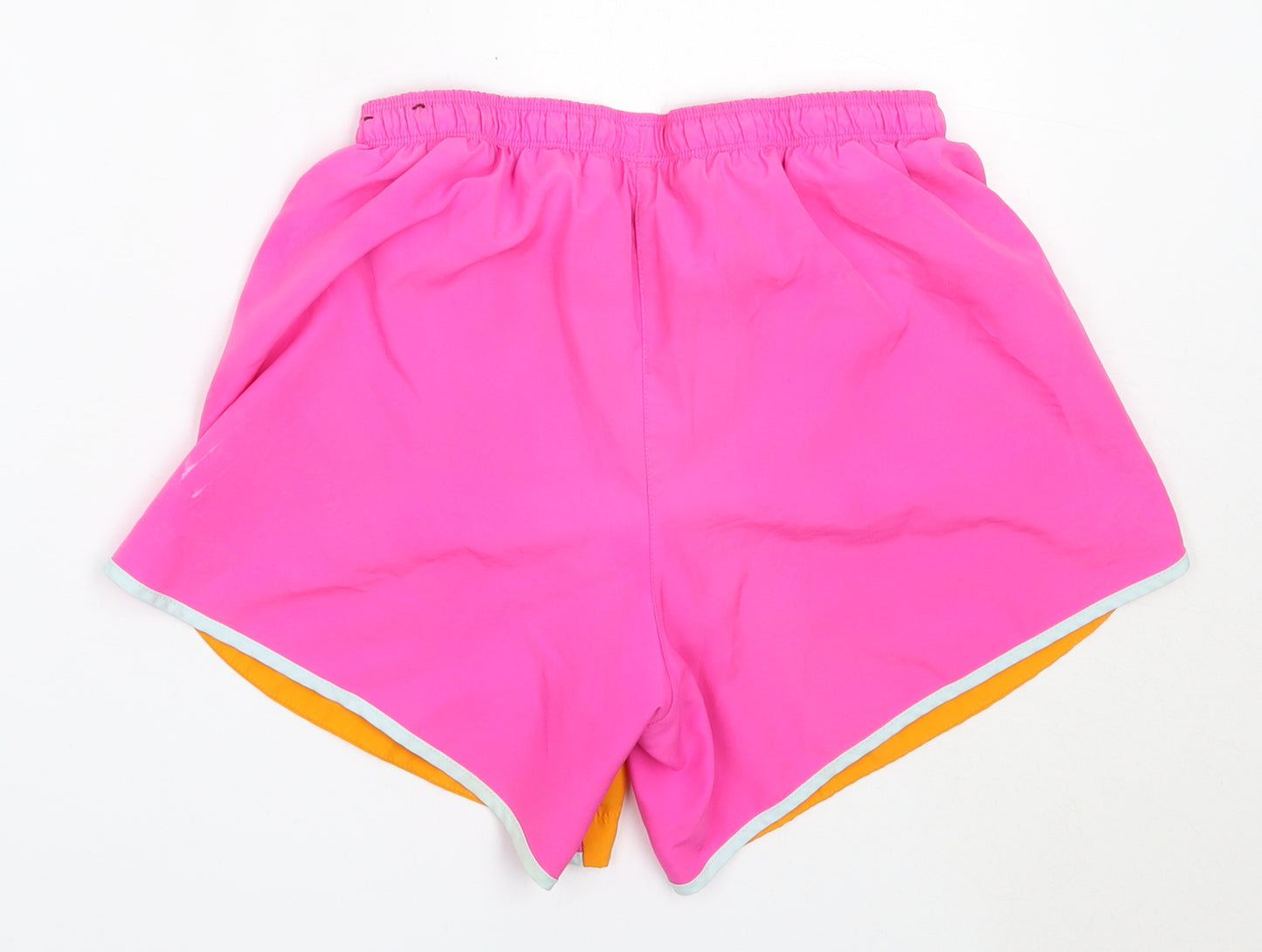 Nike Girls Pink  Polyester Bermuda Shorts Size 13-14 Years  Regular