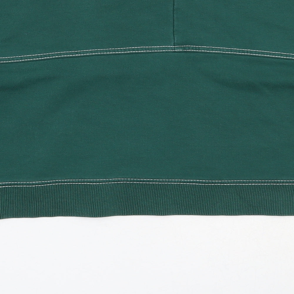 IVY PARK Womens Green  Cotton Pullover Sweatshirt Size XS