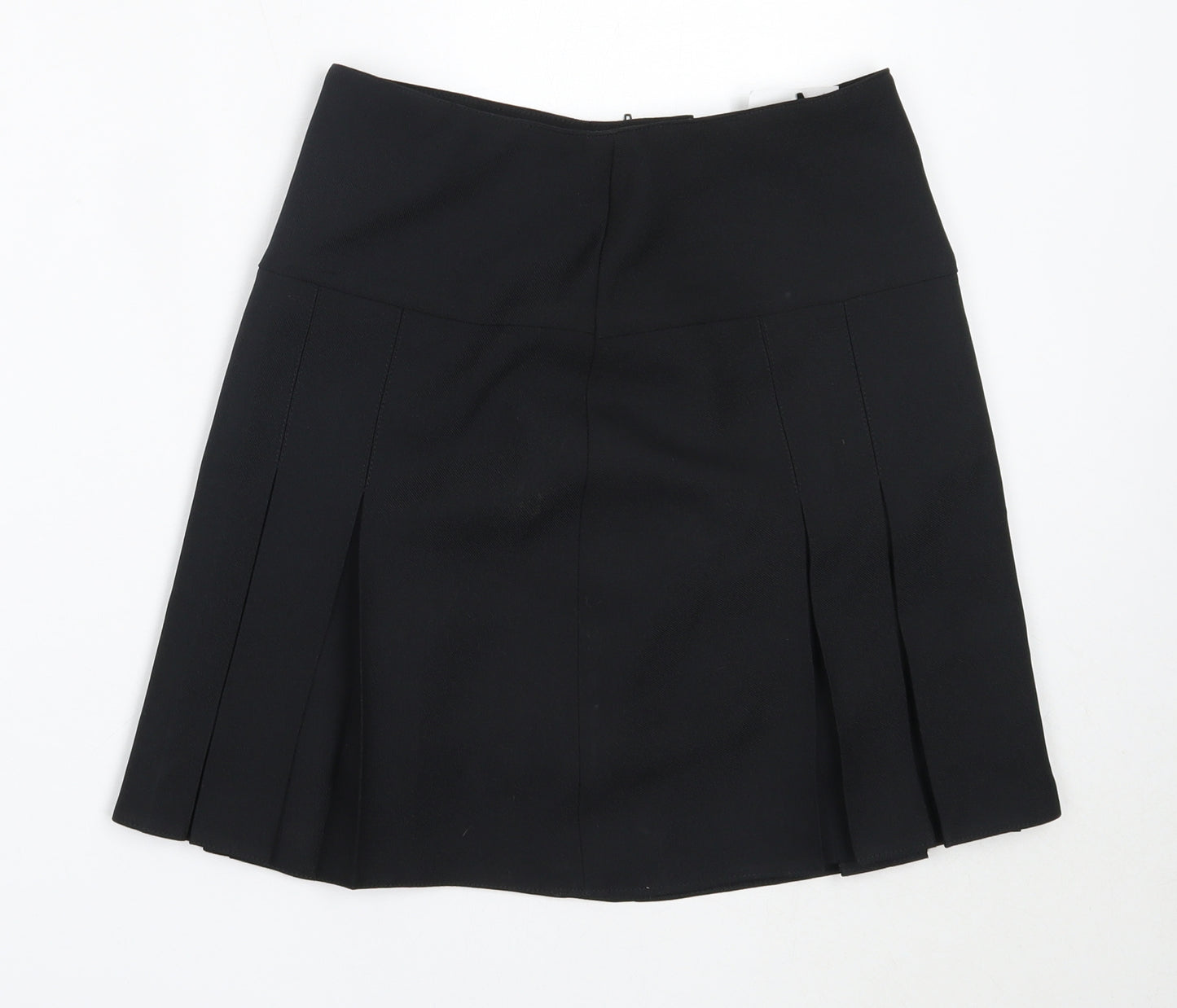 Monkhouse Girls Black  Polyester Flare Skirt Size L  Regular