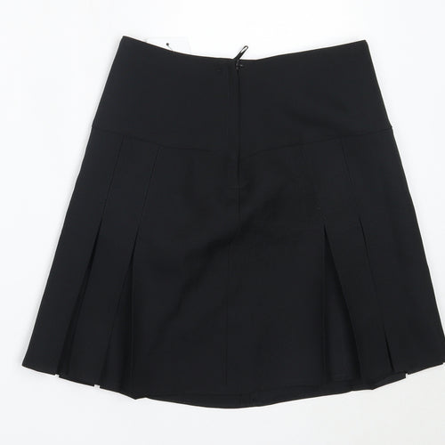 Monkhouse Girls Black  Polyester Flare Skirt Size L  Regular