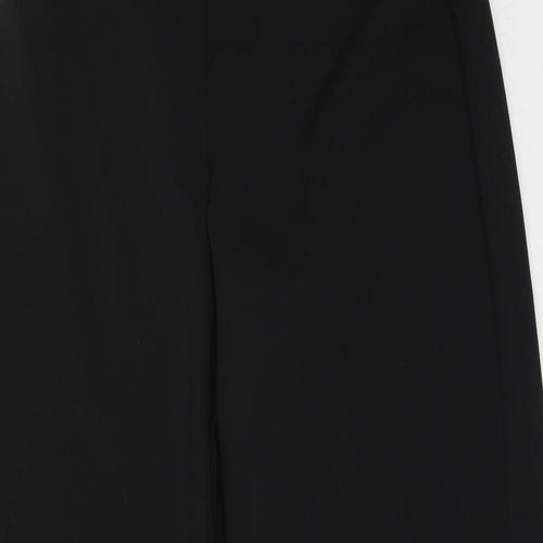 Envy Womens Black  Polyester Trousers  Size 8 L28.5 in Regular