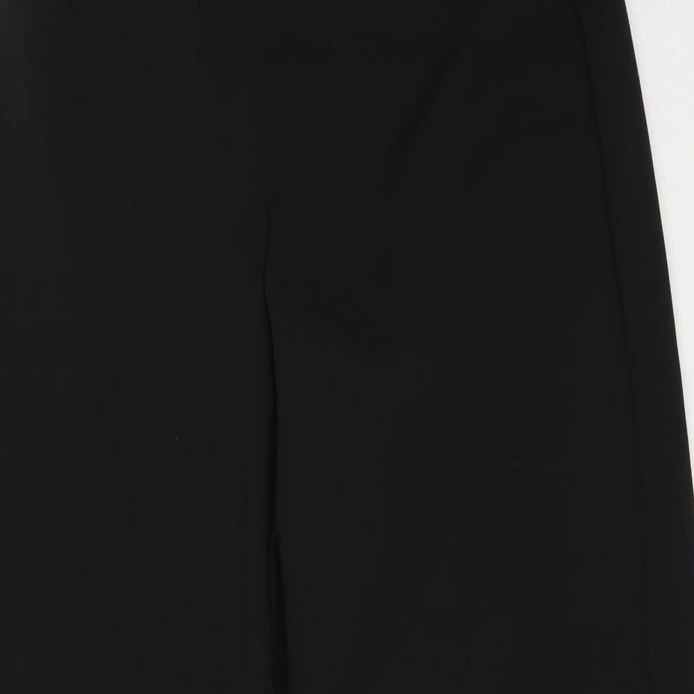 Envy Womens Black  Polyester Trousers  Size 8 L28.5 in Regular