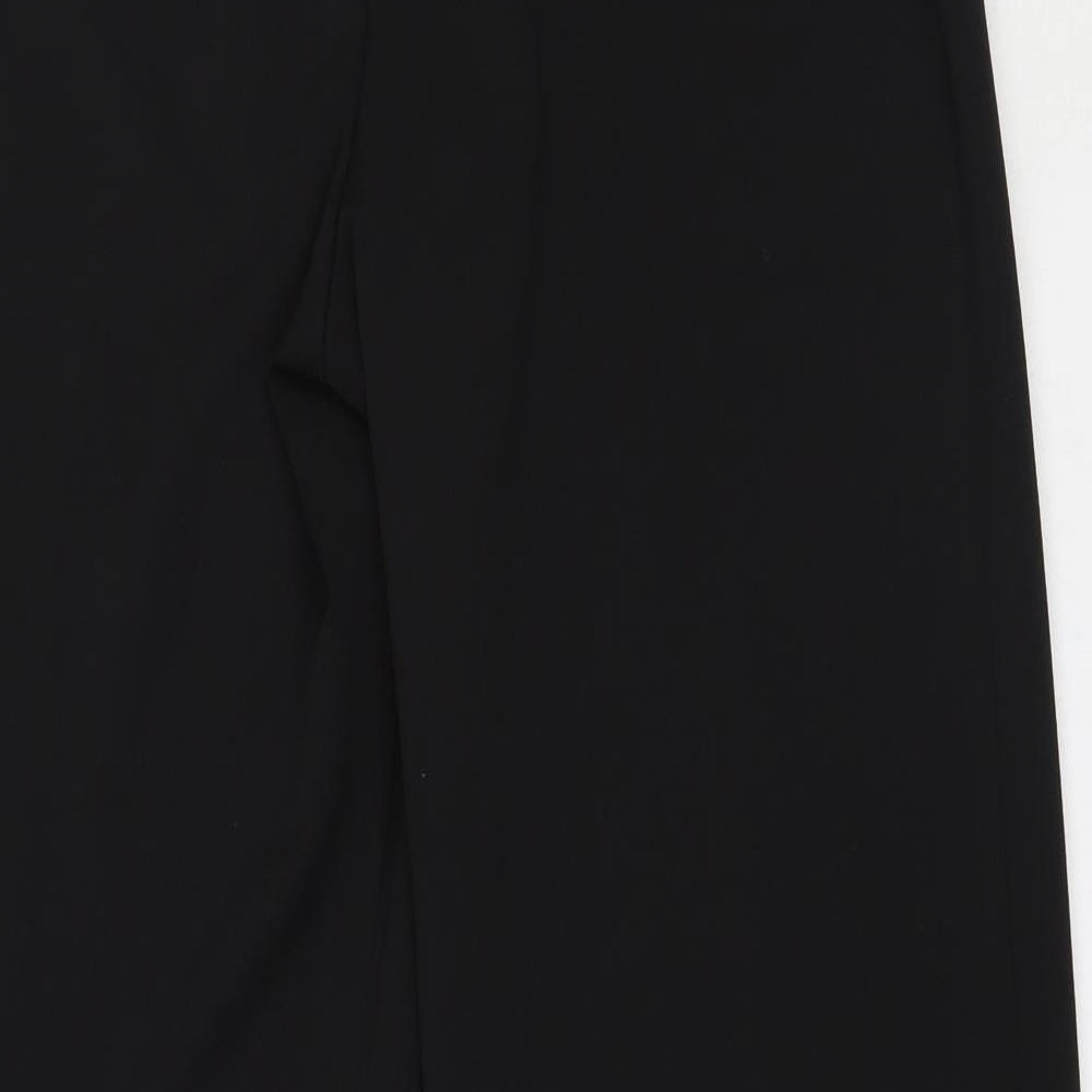 Envy Womens Black  Polyester Trousers  Size 8 L28.5 in Regular