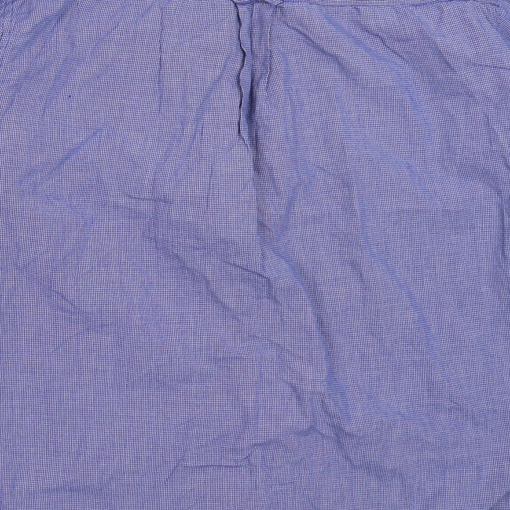 Ben Sherman Mens Blue  Cotton  Button-Up Size M Collared